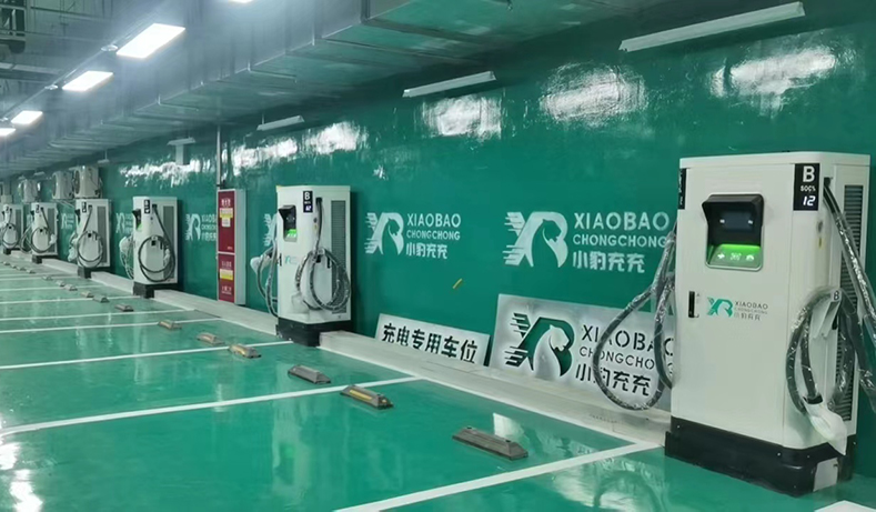 新站來啦，成都都江堰融創樂園充電站