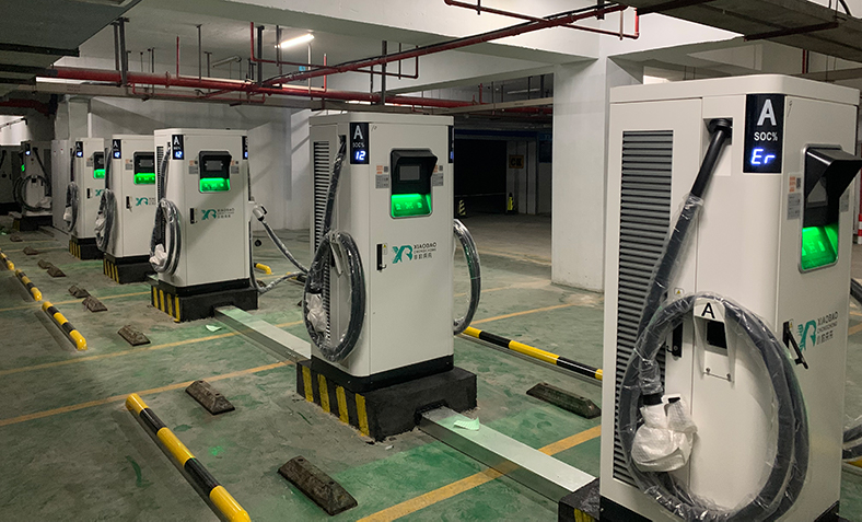新站來啦，揚州市民中心充電站