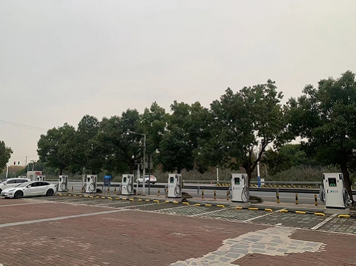 新站來啦，常熟支塘新農中心充電站