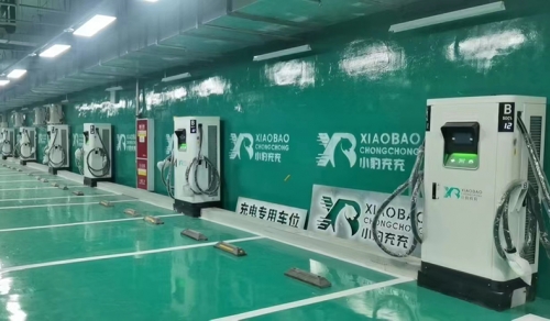 新站來啦，成都都江堰融創樂園充電站