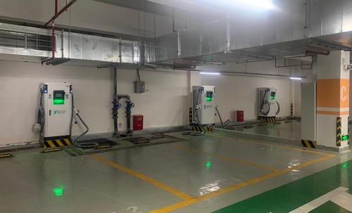 新站來啦，蘇州吳江稻谷國際中心充電站