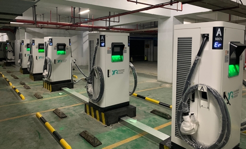 新站來啦，揚州市民中心充電站