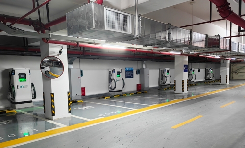 新站來啦，合肥琪瑞東郡大酒店充電站